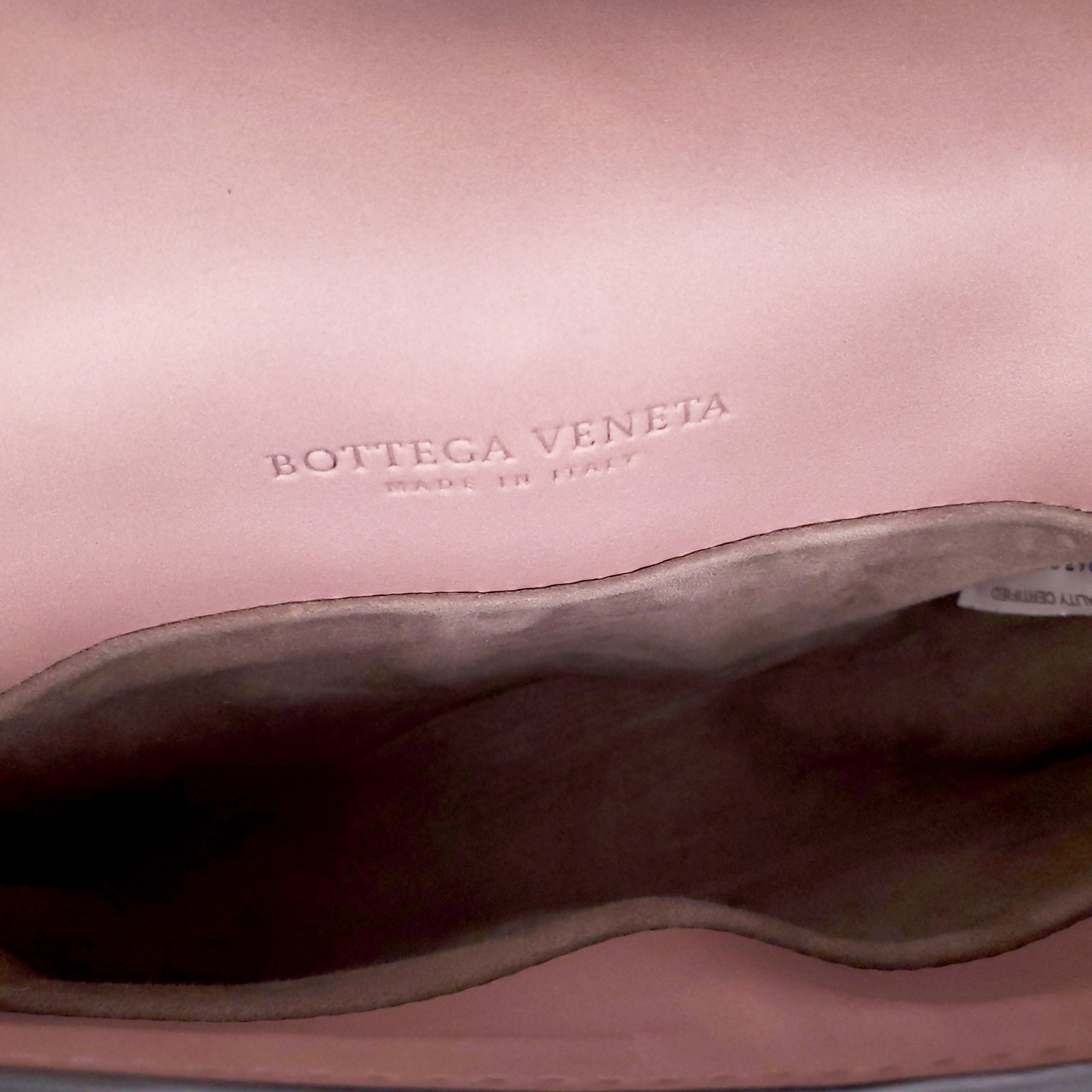 BOTTEGA VENETA INTRECCIATO NAPPA MIRROR LENSES CROSSBODY BAG