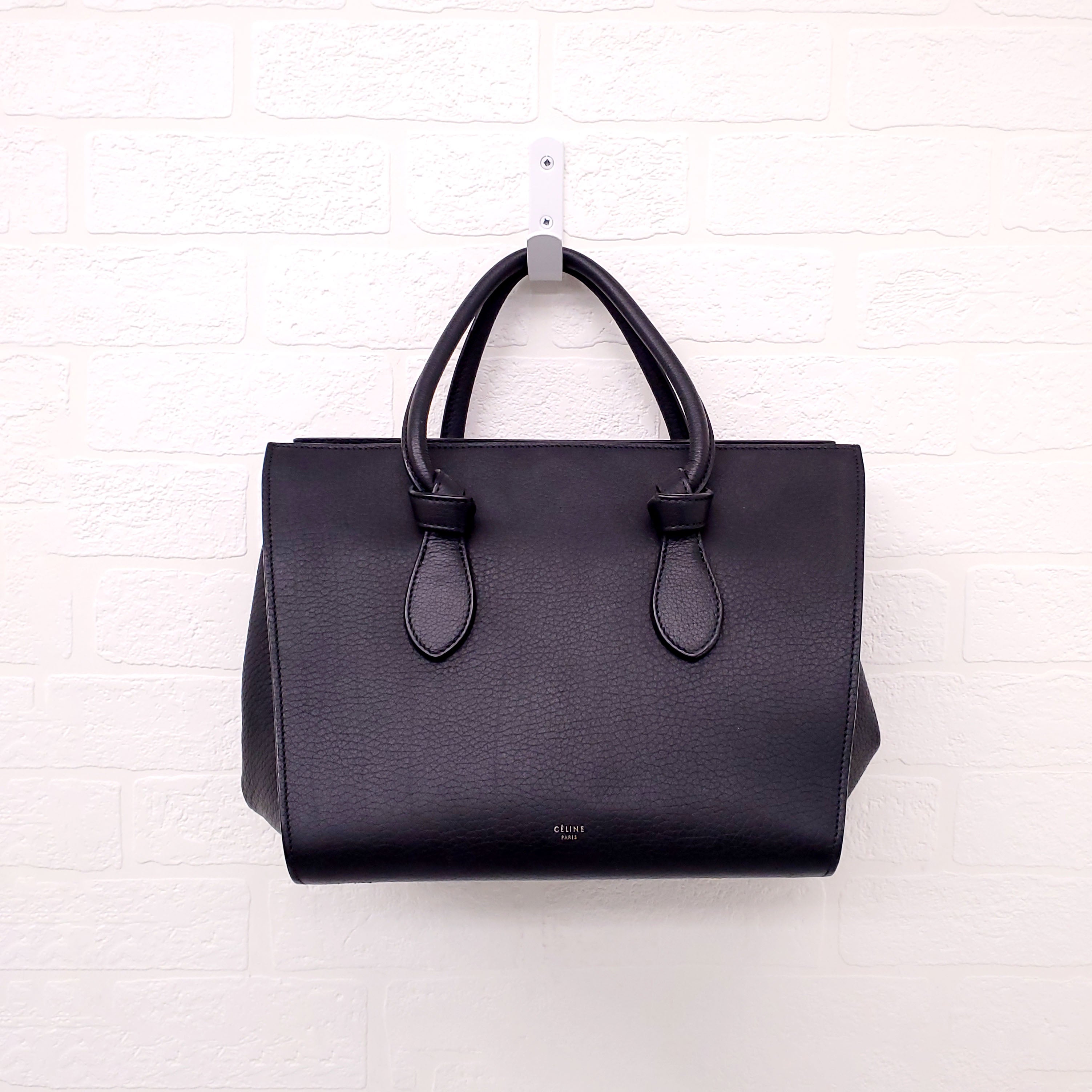 CELINE BLACK KNOT BAG