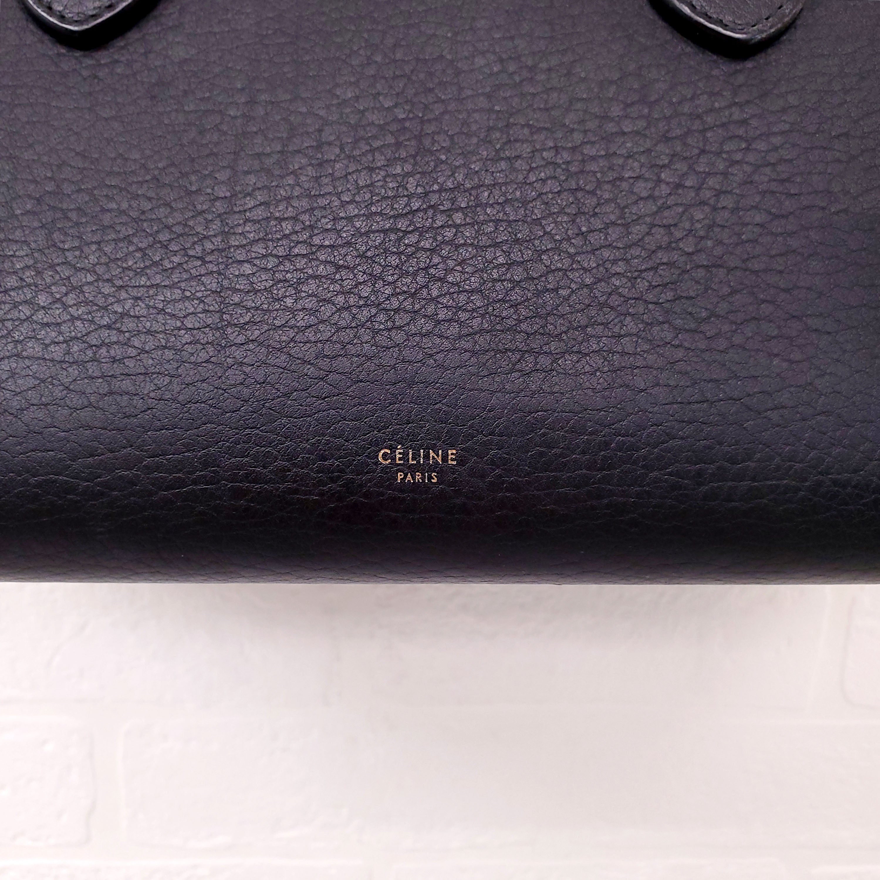 CELINE BLACK KNOT BAG