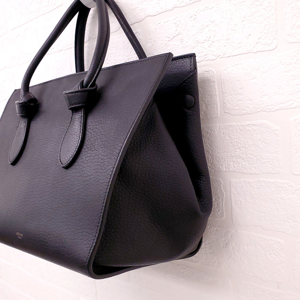 CELINE BLACK KNOT BAG