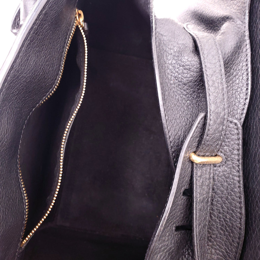 CELINE BLACK KNOT BAG