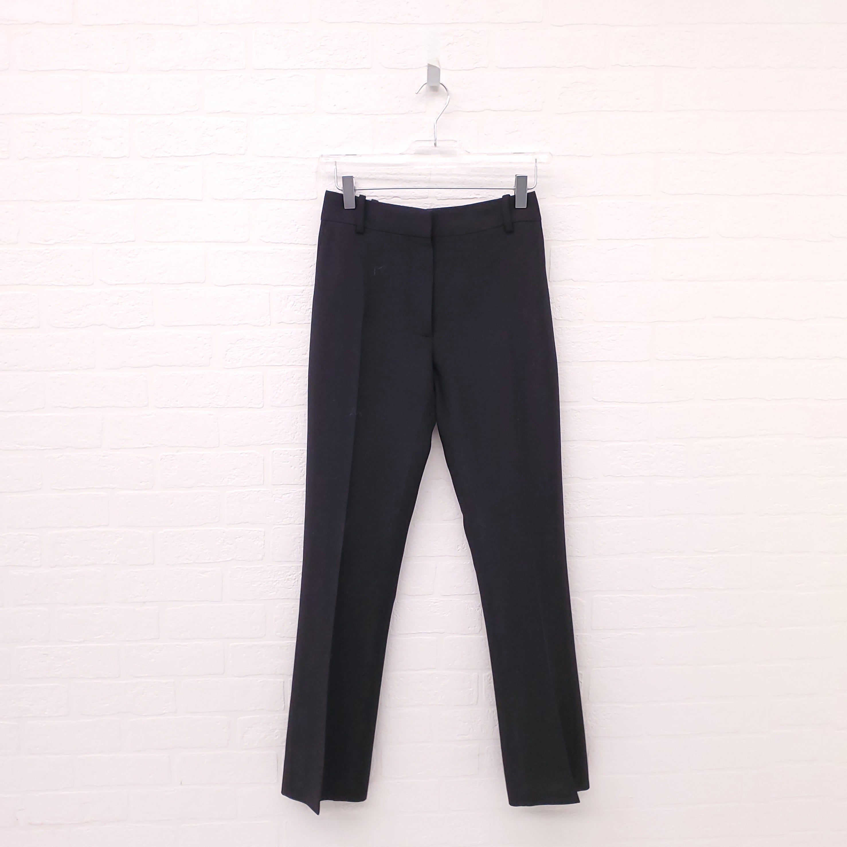 VALENTINO BLACK LONG TROUSERS - SIZE 38