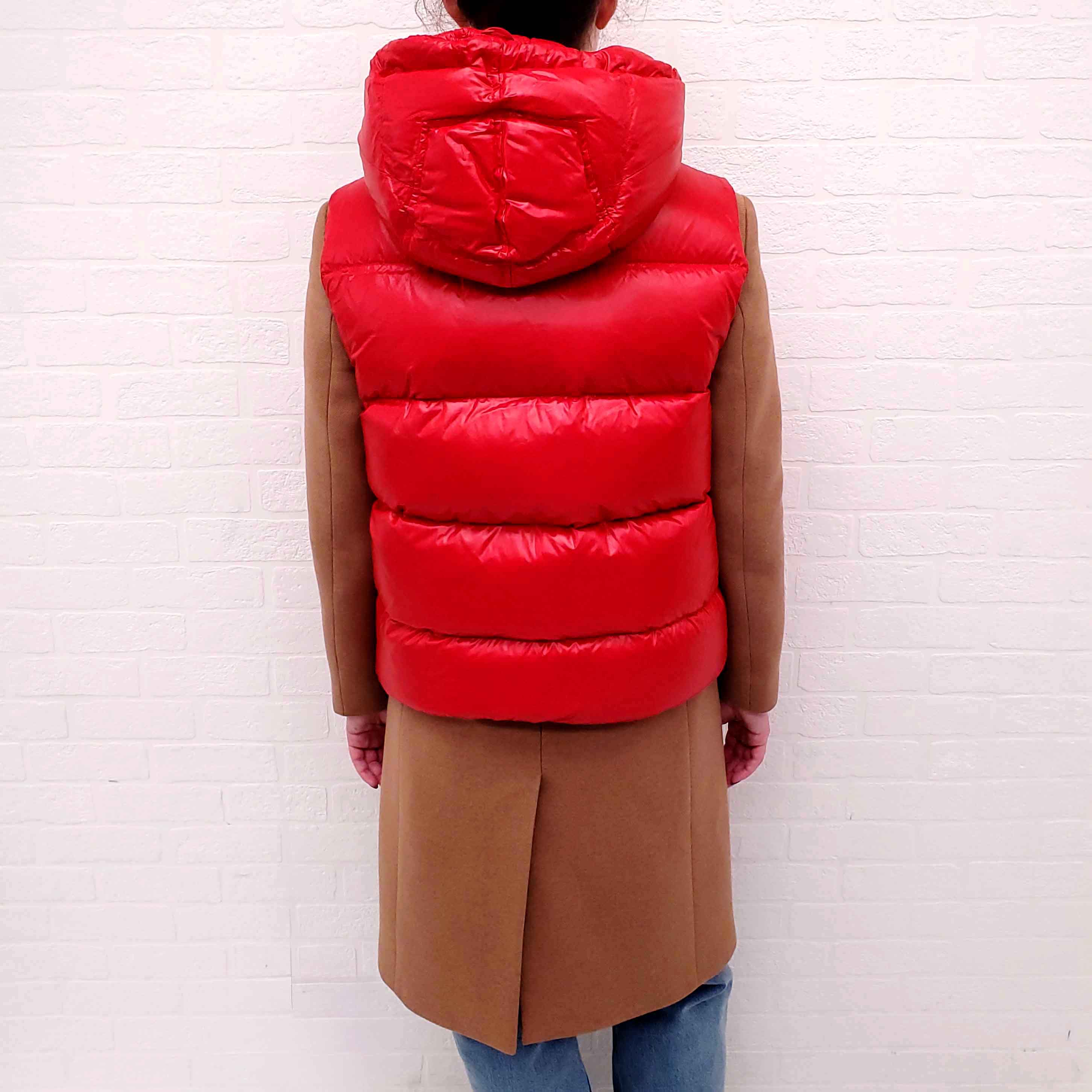 BURBERRY PEACOAT WITH PUFFER DETAIL - SIZE 4