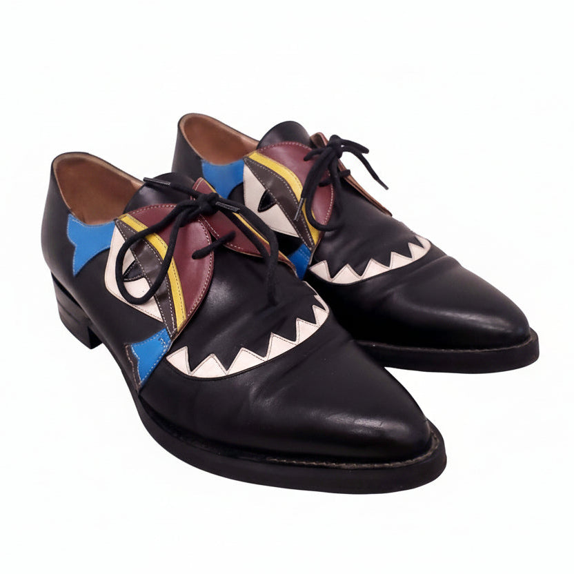 FENDI 'MONSTER' OXFORDS - SIZE 38