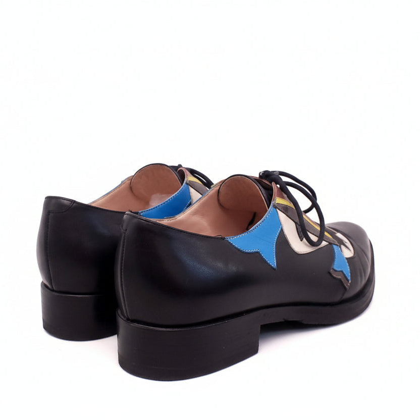 FENDI 'MONSTER' OXFORDS - SIZE 38