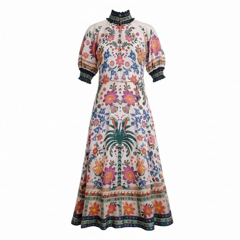 ZIMMERMANN GINGER SWING MAXI DRESS - SIZE 1 (US 6)