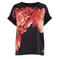 MONCLER FLORAL PRINTED SILK SHIRT - SIZE M