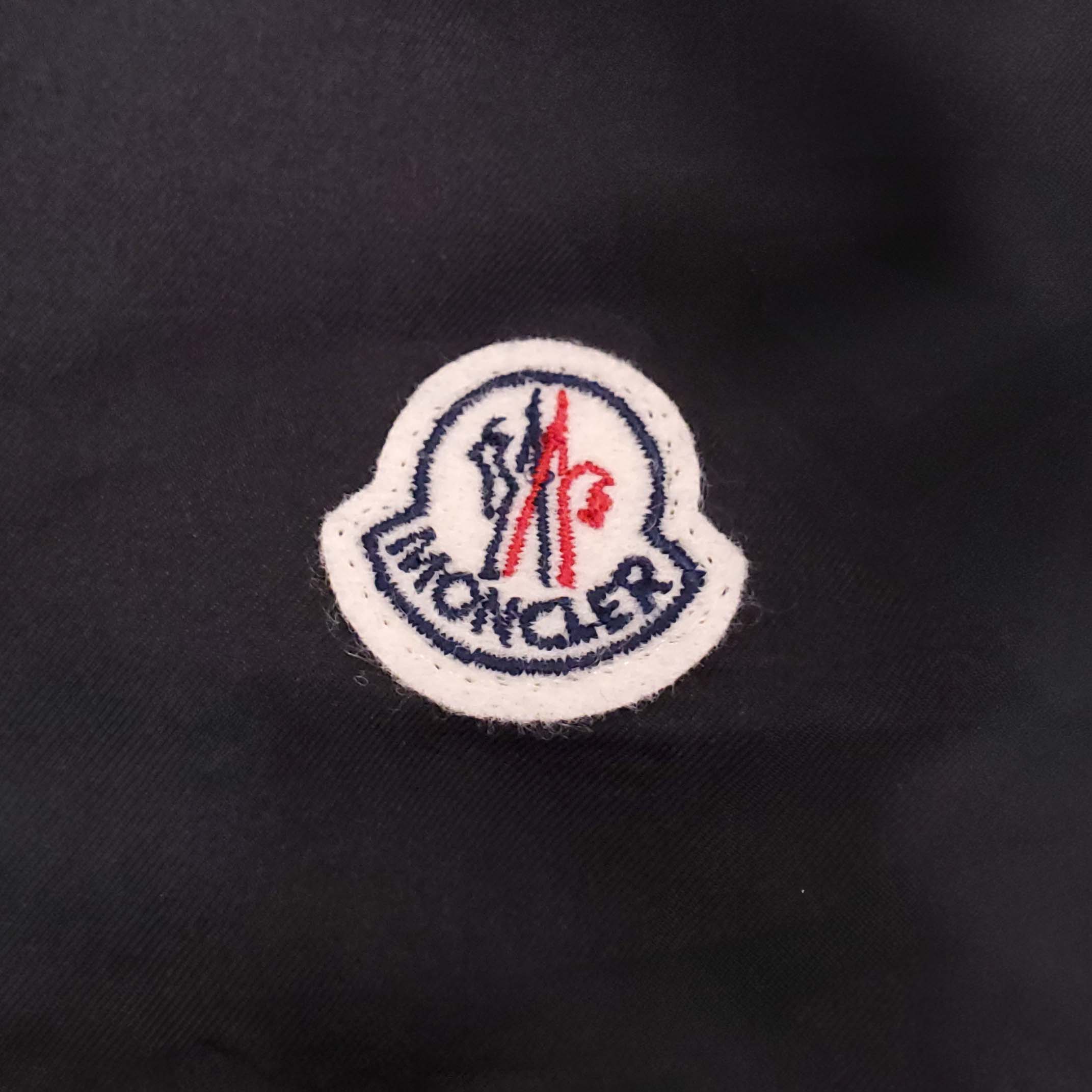 MONCLER FLORAL PRINTED SILK SHIRT - SIZE M