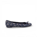 LOUIS VUITTON MONOGRAM DENIM FLATS - SIZE 40
