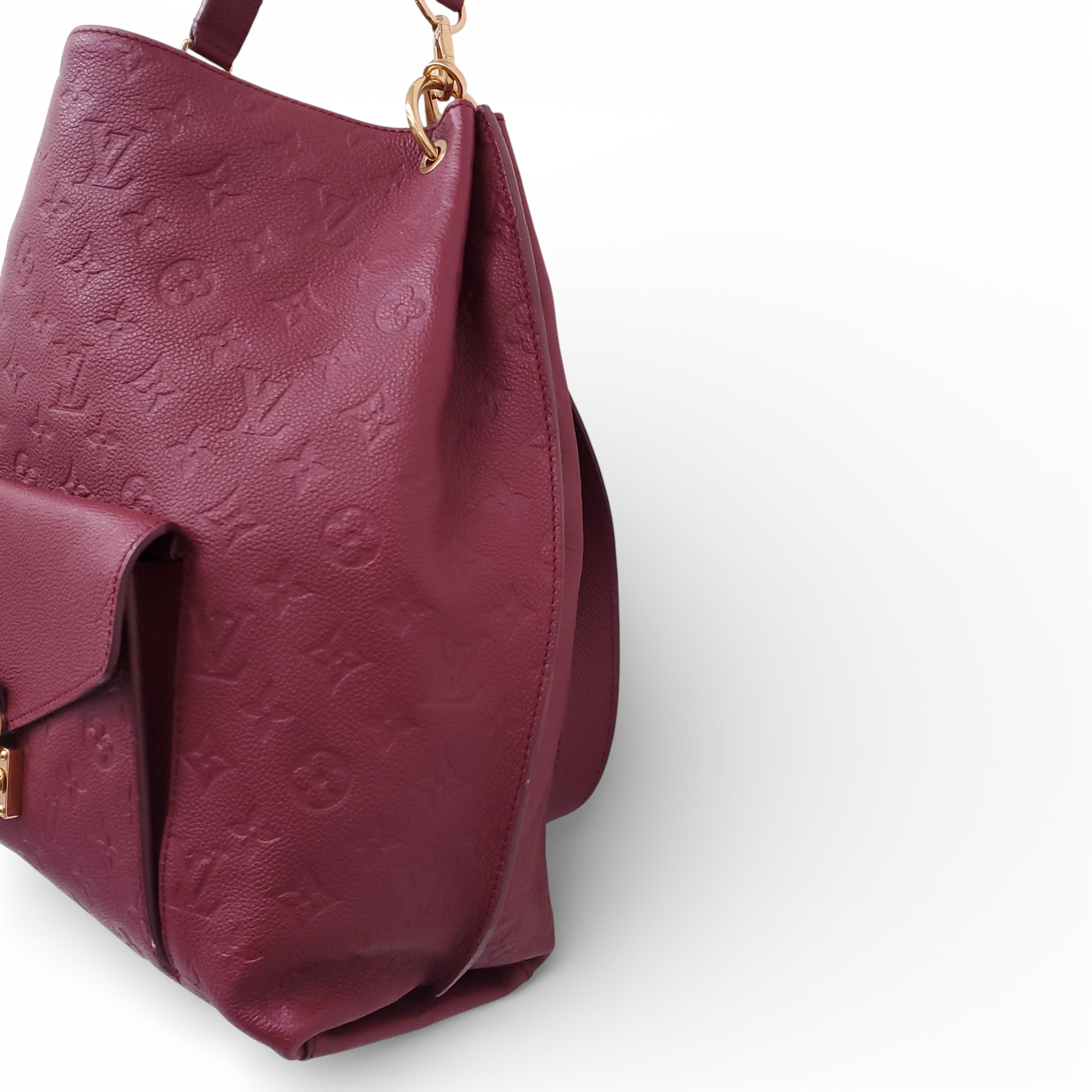 LOUIS VUITTON MONOGRAM EMPREINTE METIS HOBO BAG