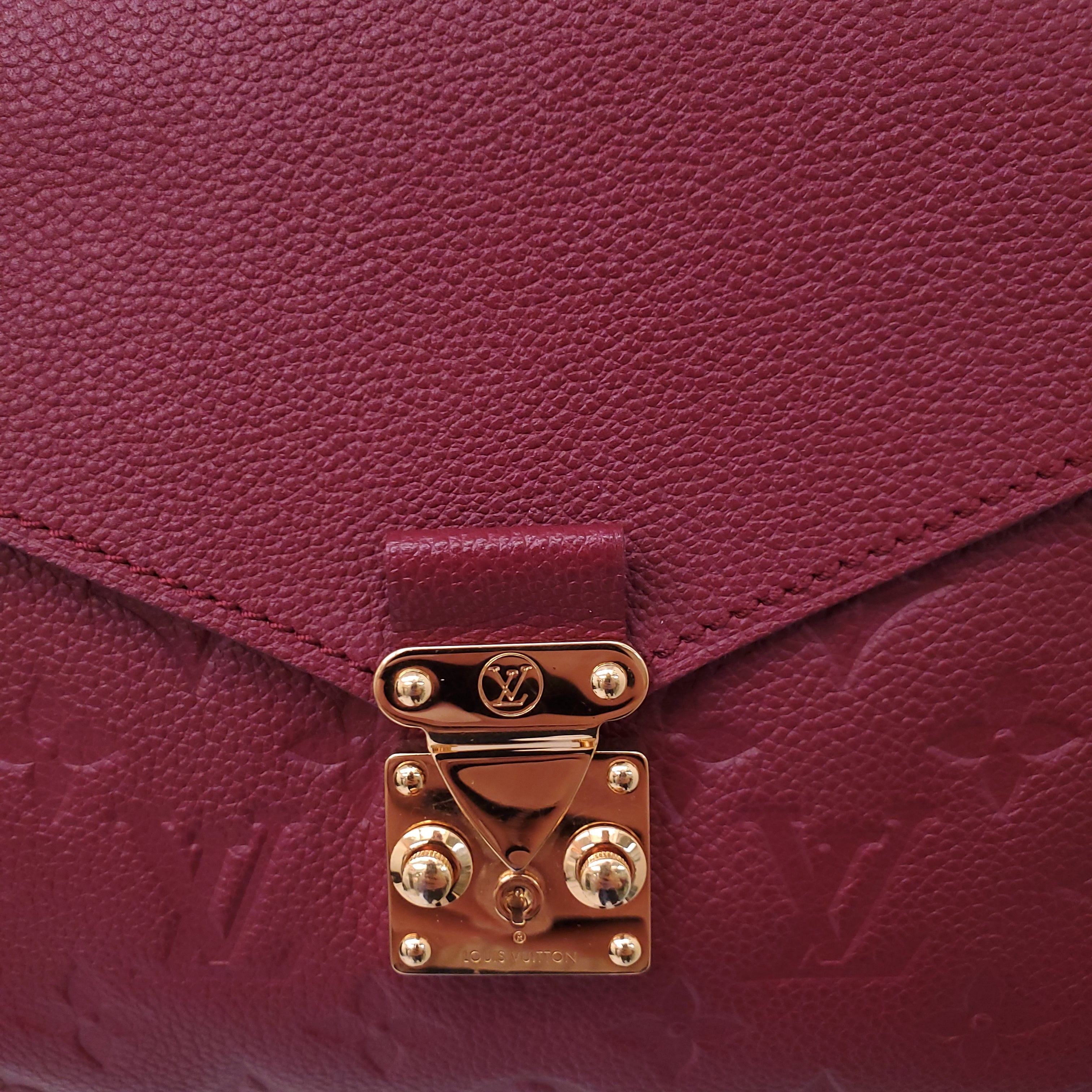 LOUIS VUITTON MONOGRAM EMPREINTE METIS HOBO BAG