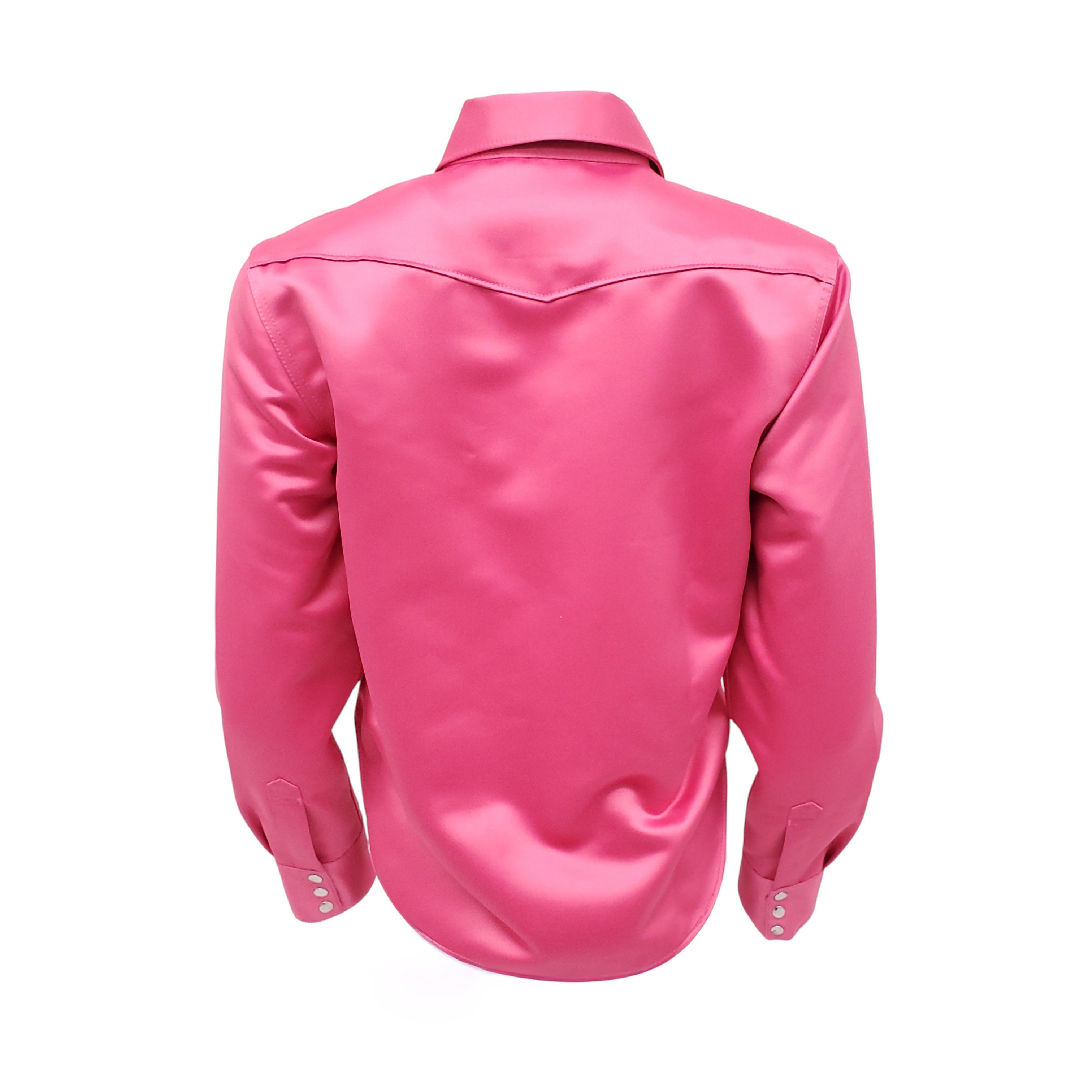 ACNE STUDIOS PINK SHIRT JACKET - SIZE 36