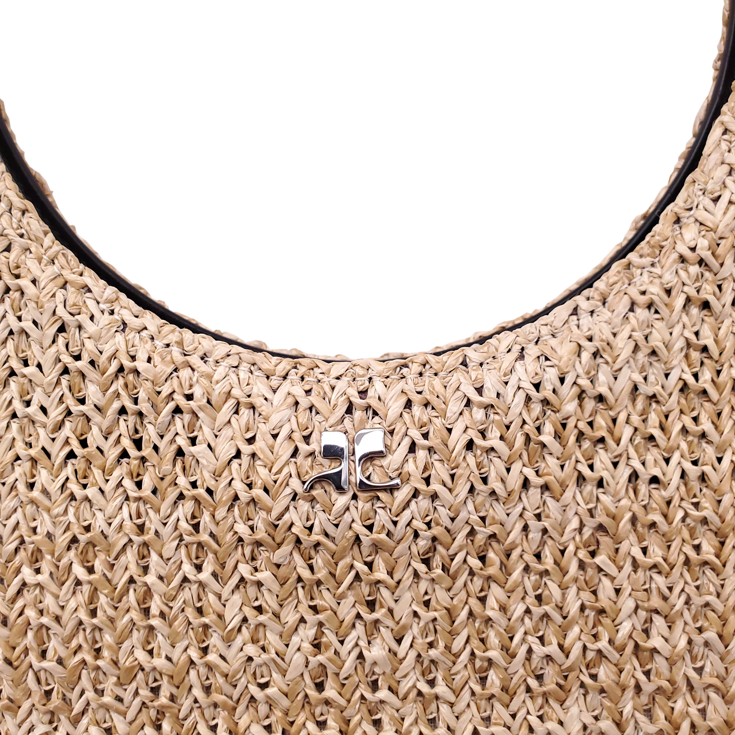 COURRÈGES RAFFIA 'HOLY' BAG