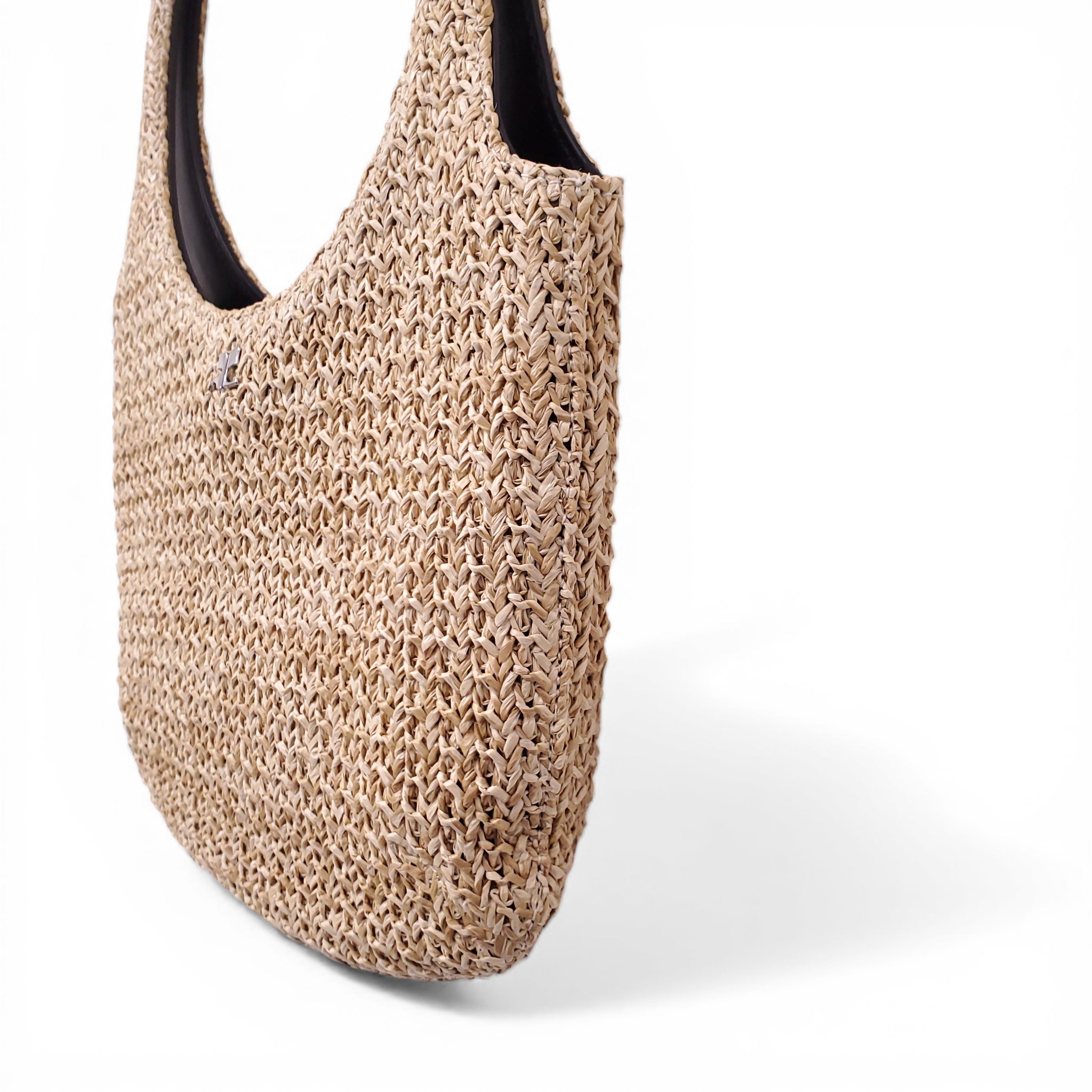 COURRÈGES RAFFIA 'HOLY' BAG