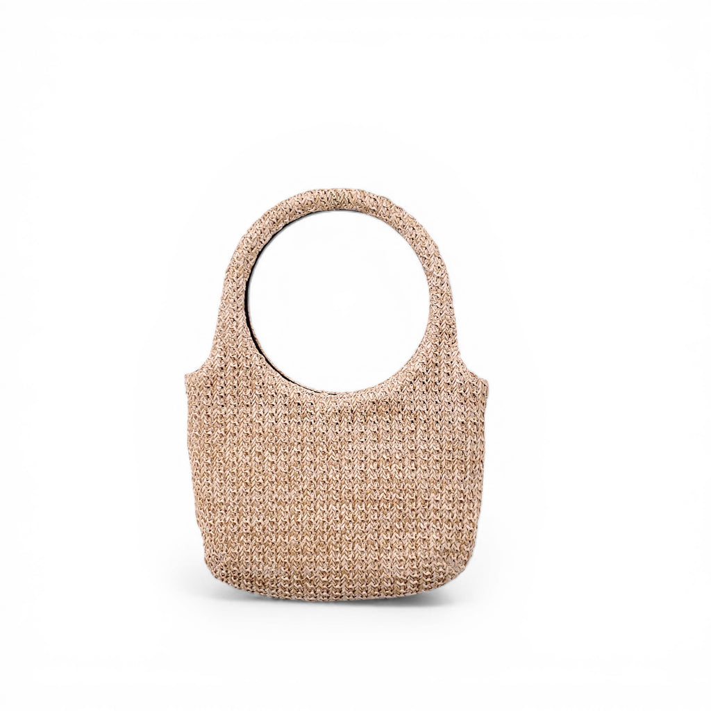 COURRÈGES RAFFIA 'HOLY' BAG