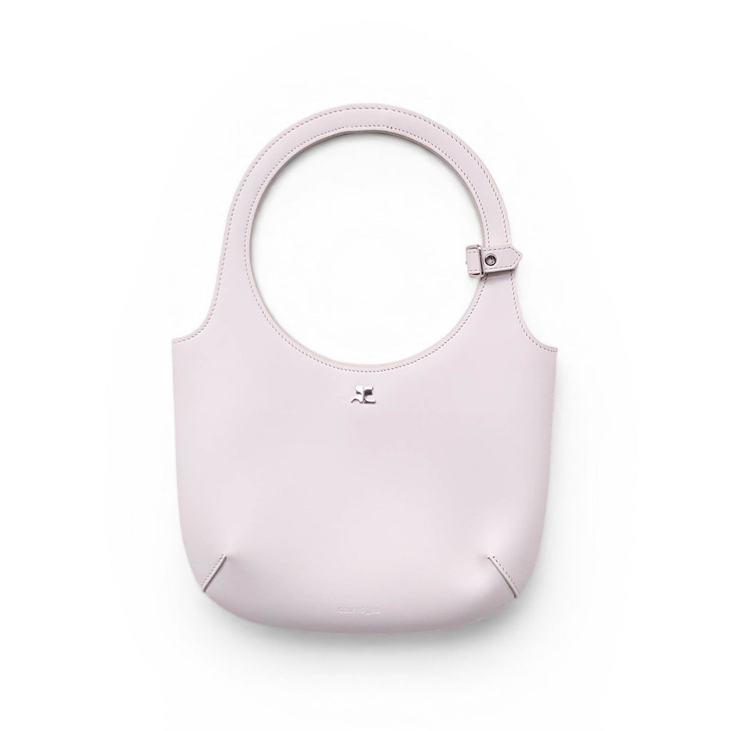 COURRÈGES WHITE 'HOLY' LEATHER BAG