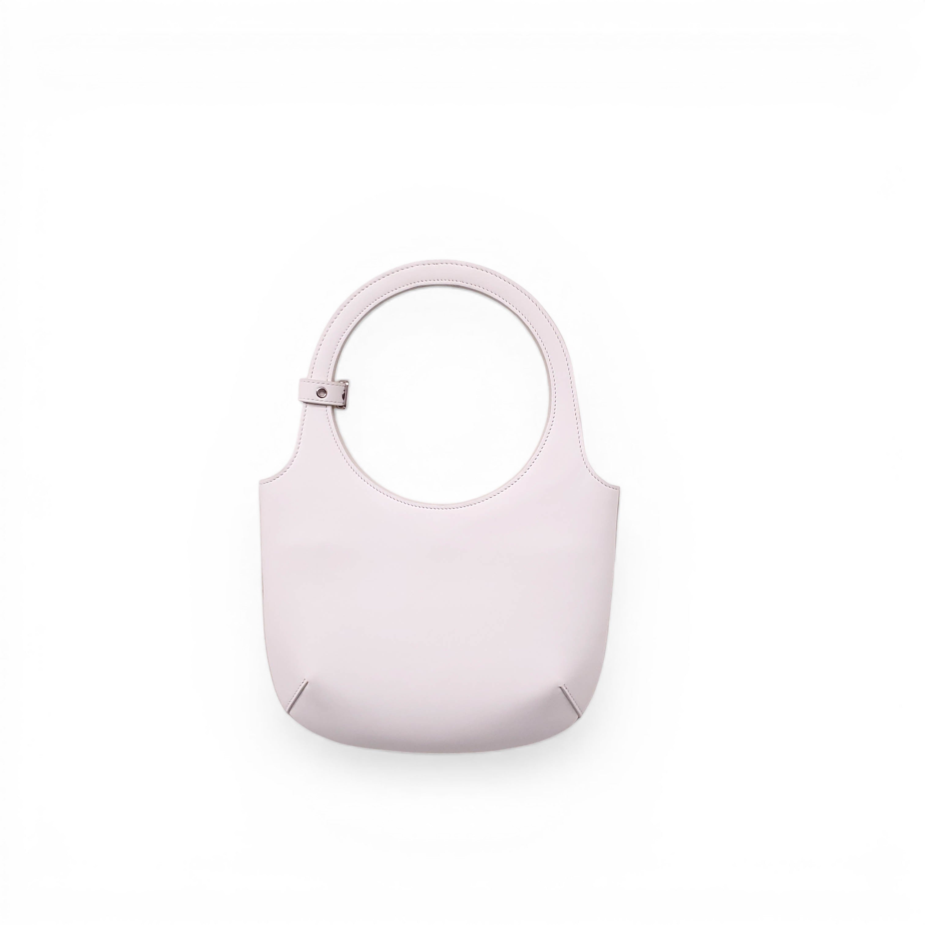 COURRÈGES WHITE 'HOLY' LEATHER BAG