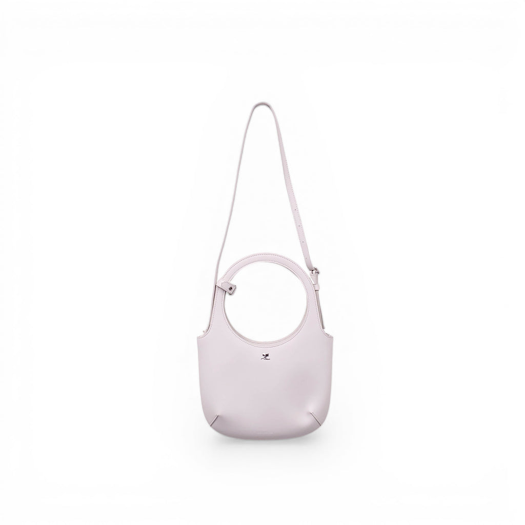 COURRÈGES WHITE 'HOLY' LEATHER BAG