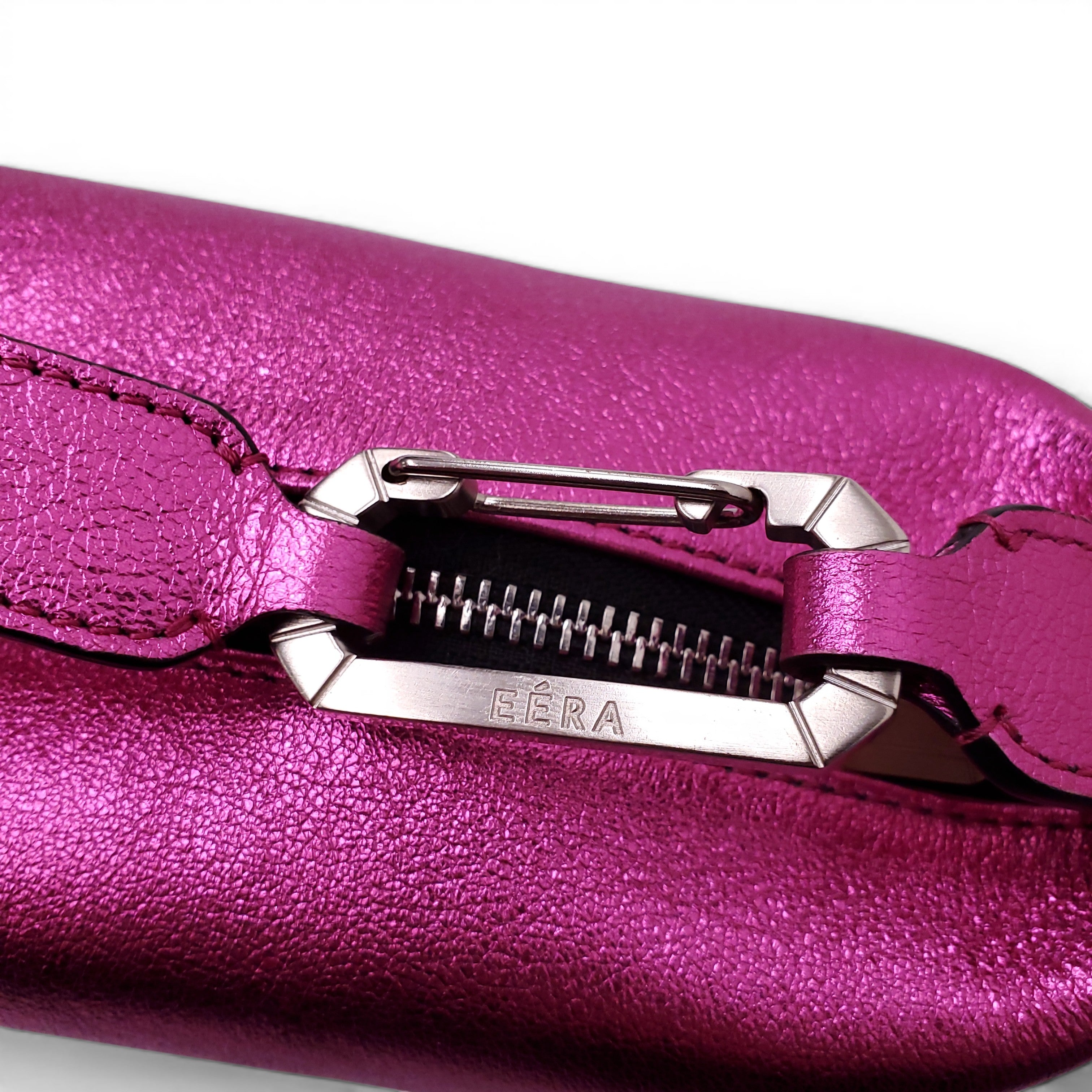 EÉRA METALLIC PINK PURSE