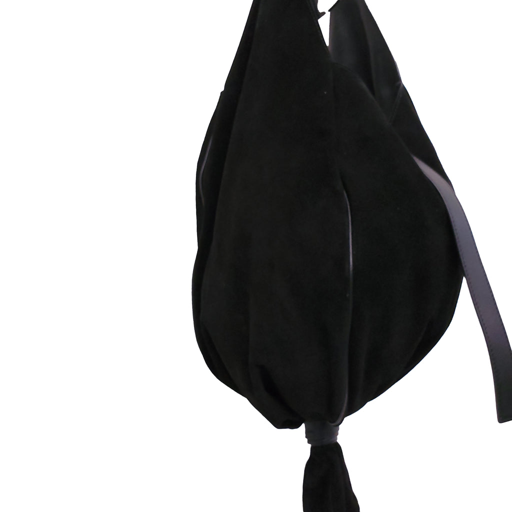 JW ANDERSON KNOT SUEDE HOBO BAG