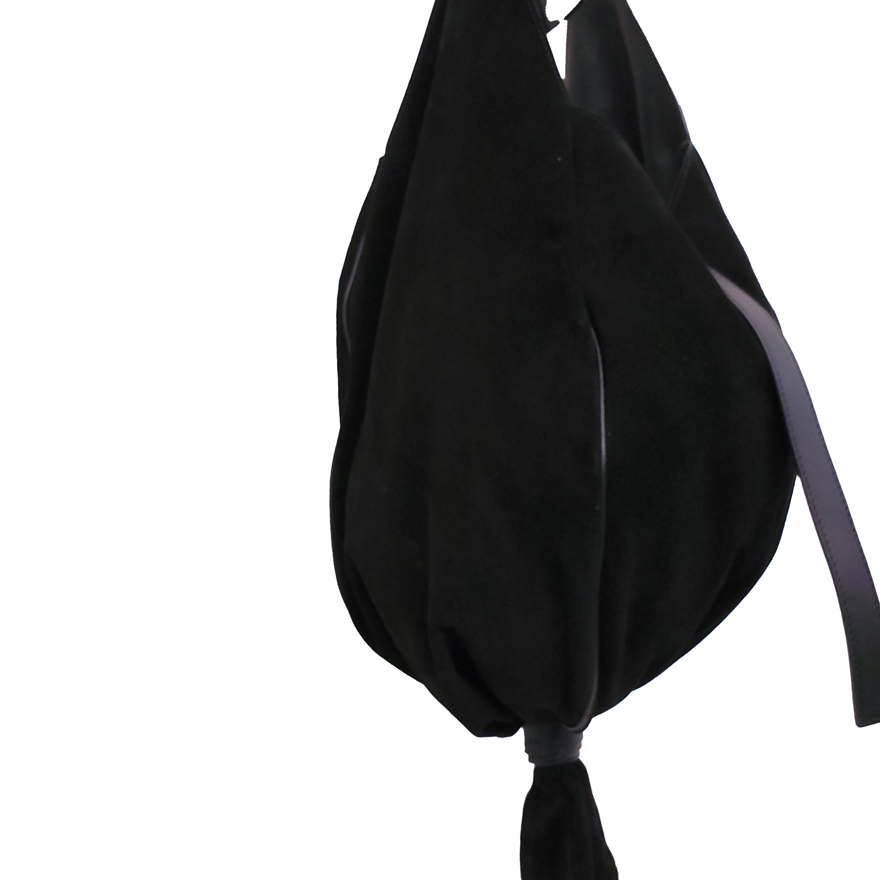 JW ANDERSON KNOT SUEDE HOBO BAG