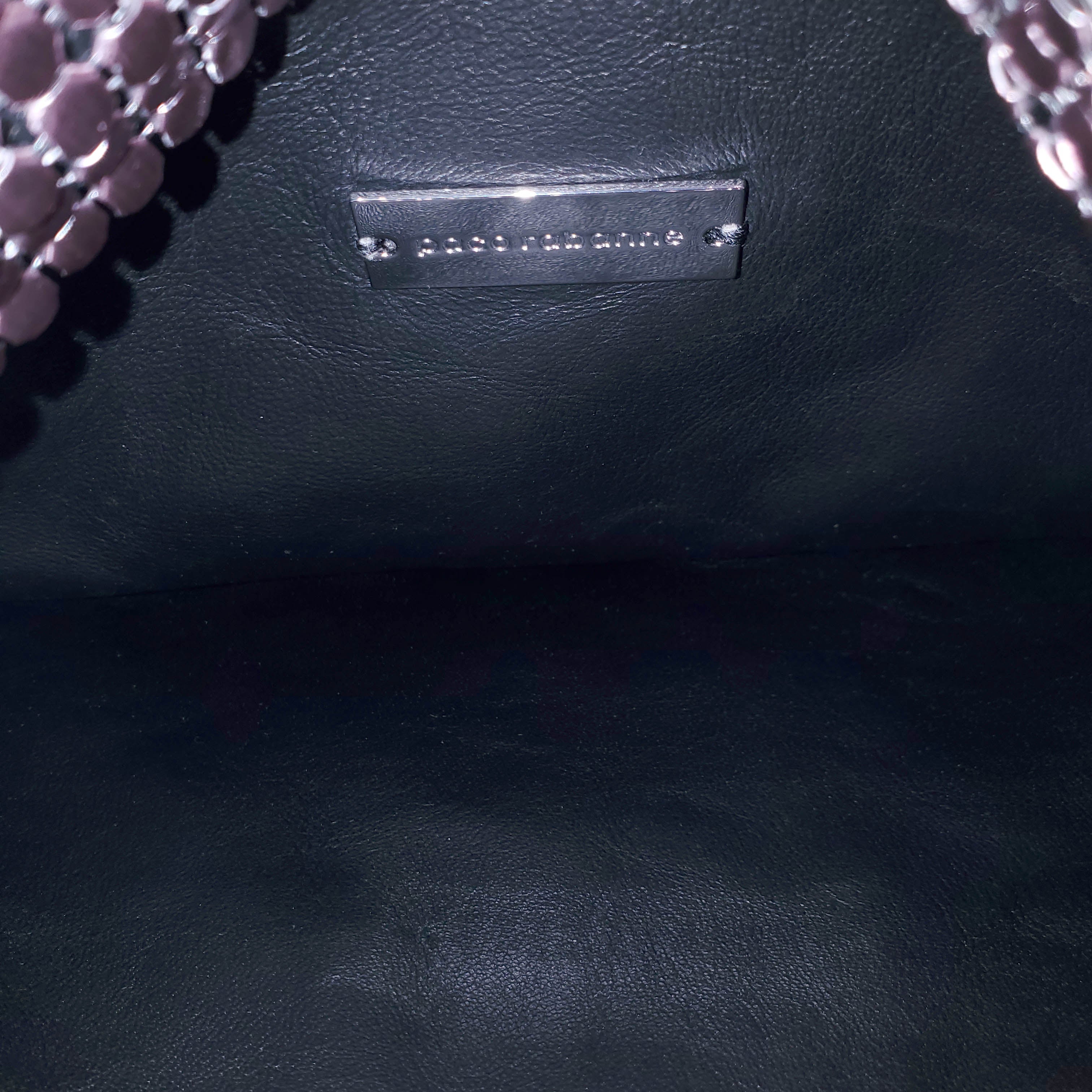 PACO RABANNE PINK PIXEL HOBO BAG