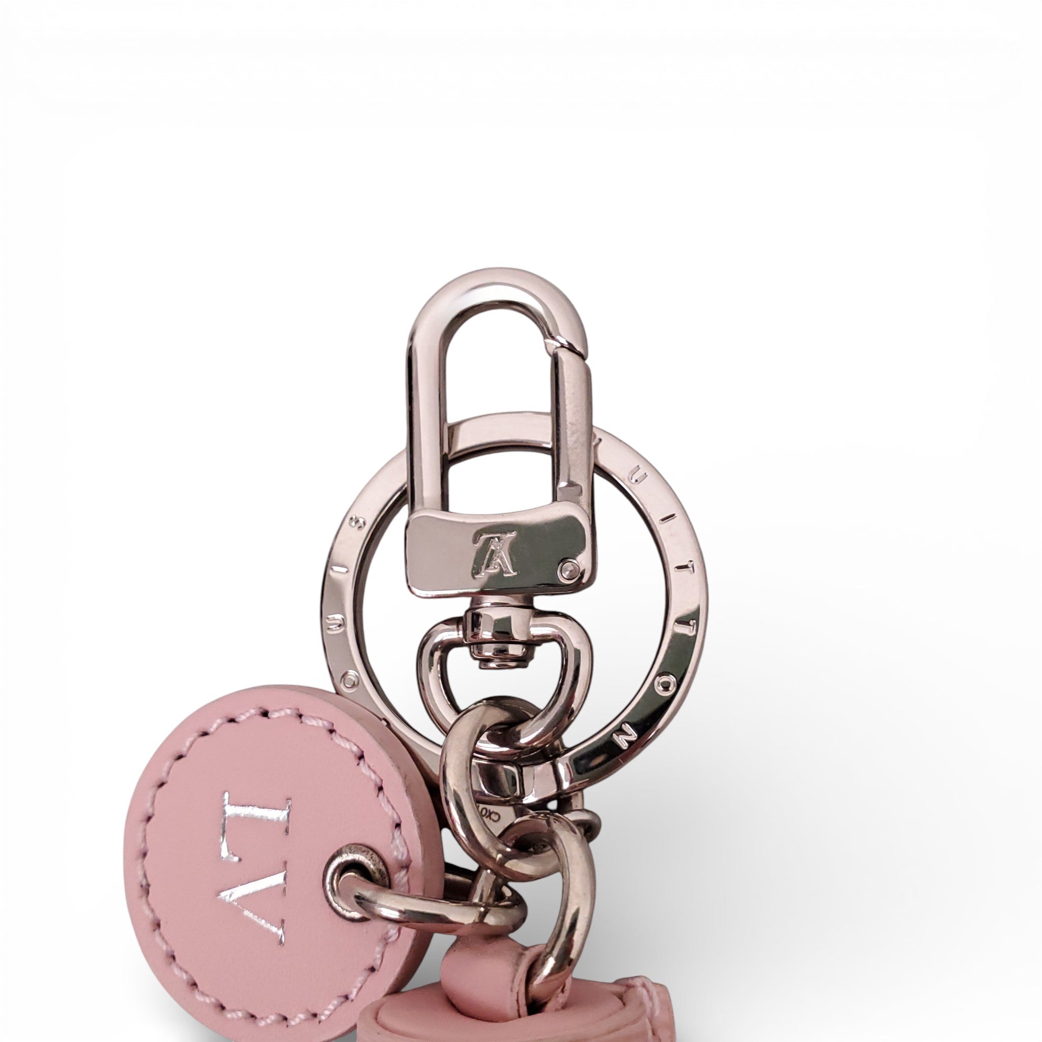 LOUIS VUITTON PINK EPI LEATHER FRINGE KEY CHAIN – Rewind Couture