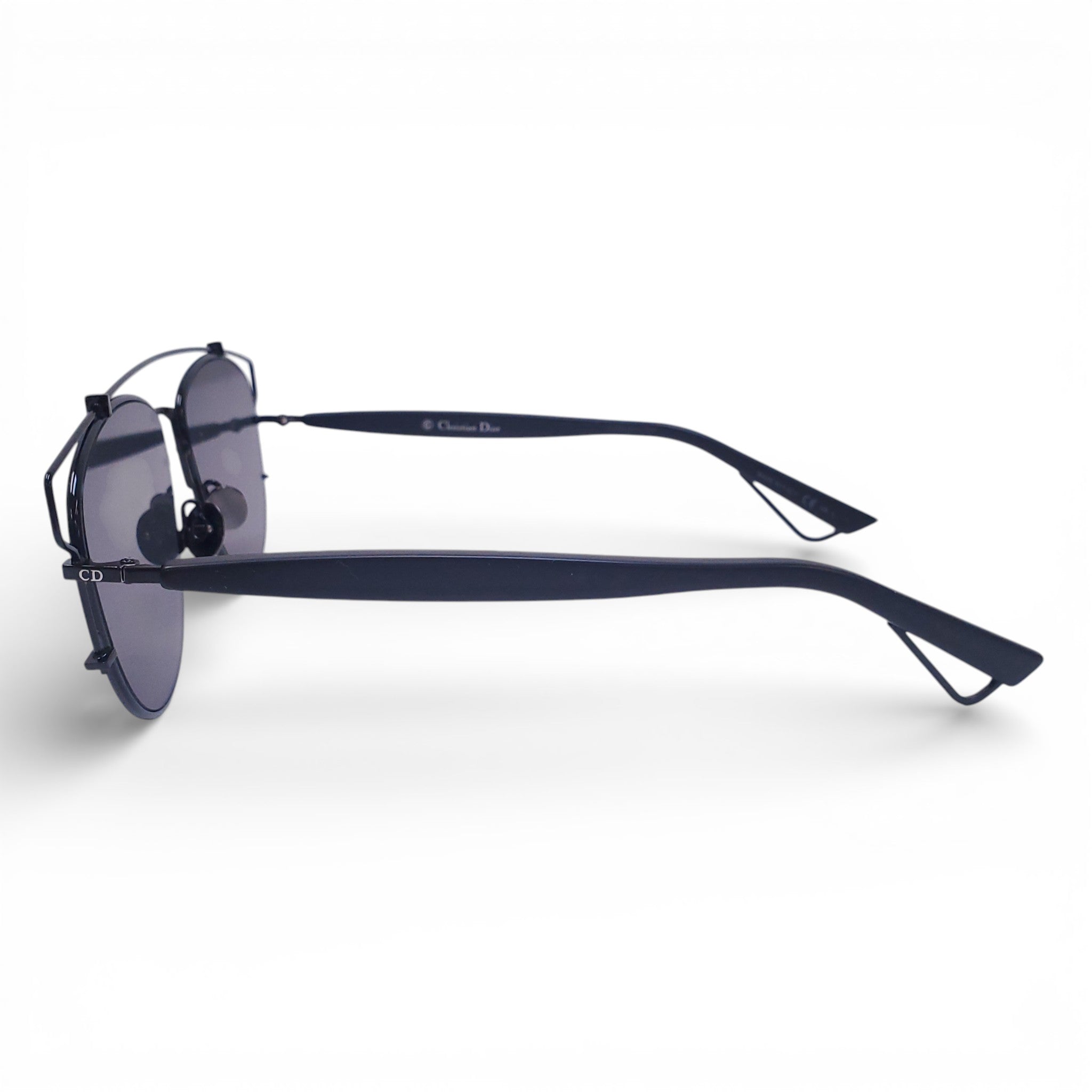 DIOR BLACK AVIATOR SUNGLASSES