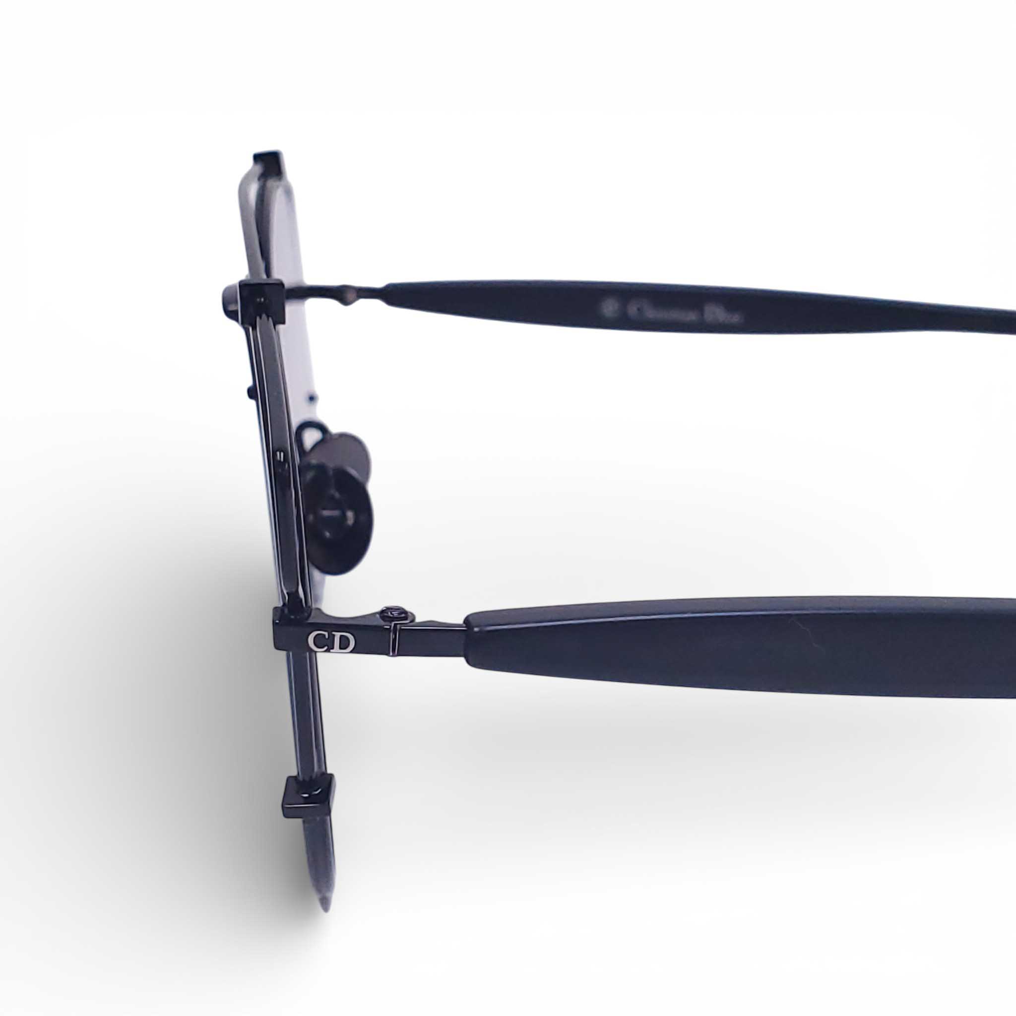 DIOR BLACK AVIATOR SUNGLASSES