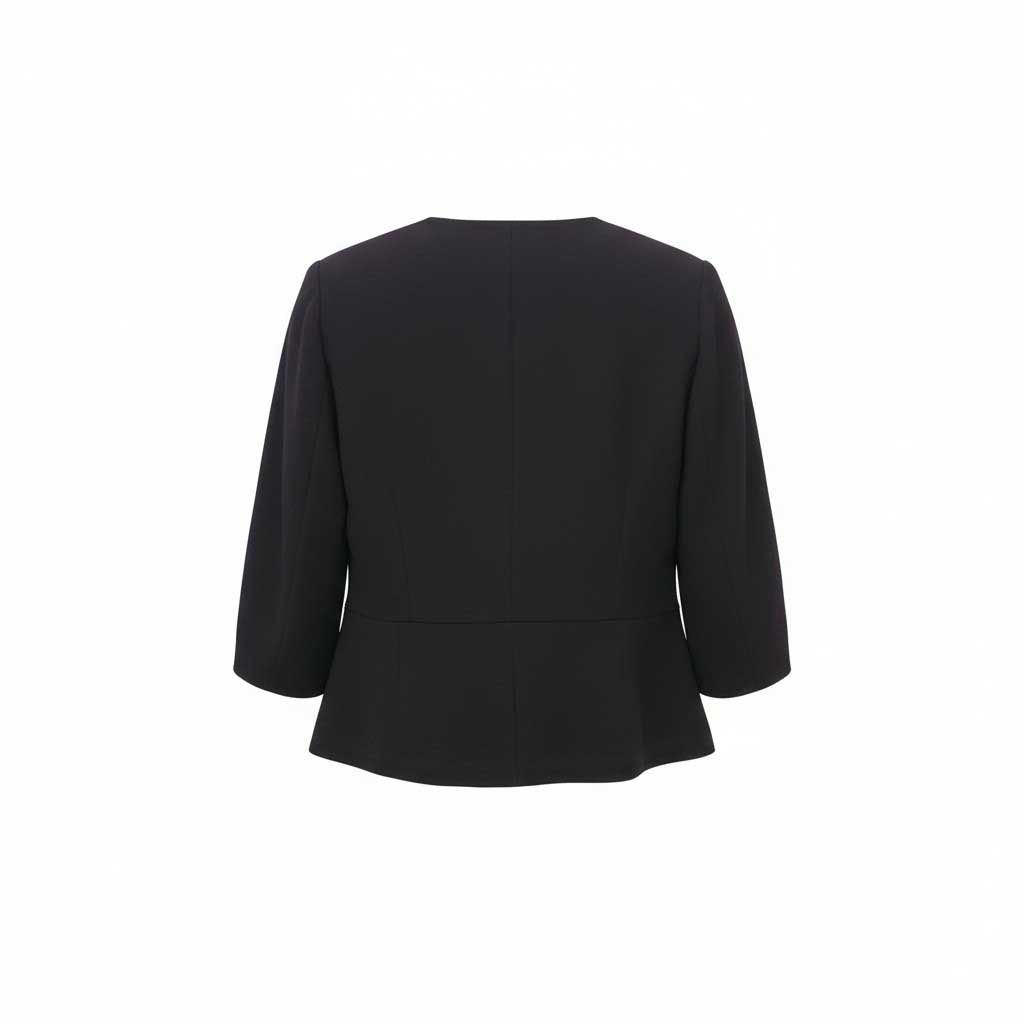 ALEXANDER MCQUEEN BLACK SKIRT SUIT - SIZE 40