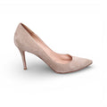 GIANVITO ROSSI NUDE SUEDE PUMPS - SIZE 37.5