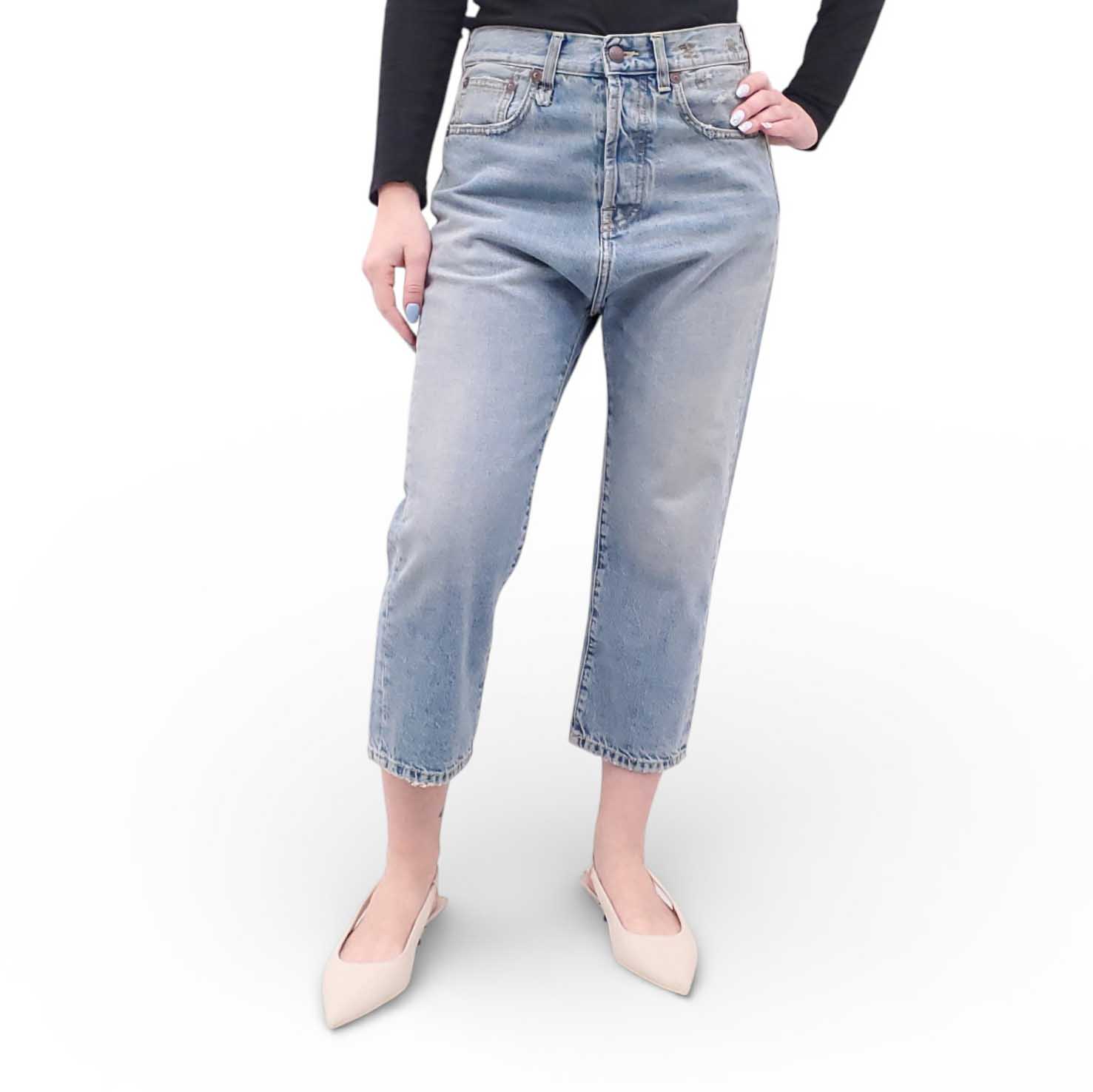 R13 TAILORED DROP JEANS - SIZE 25