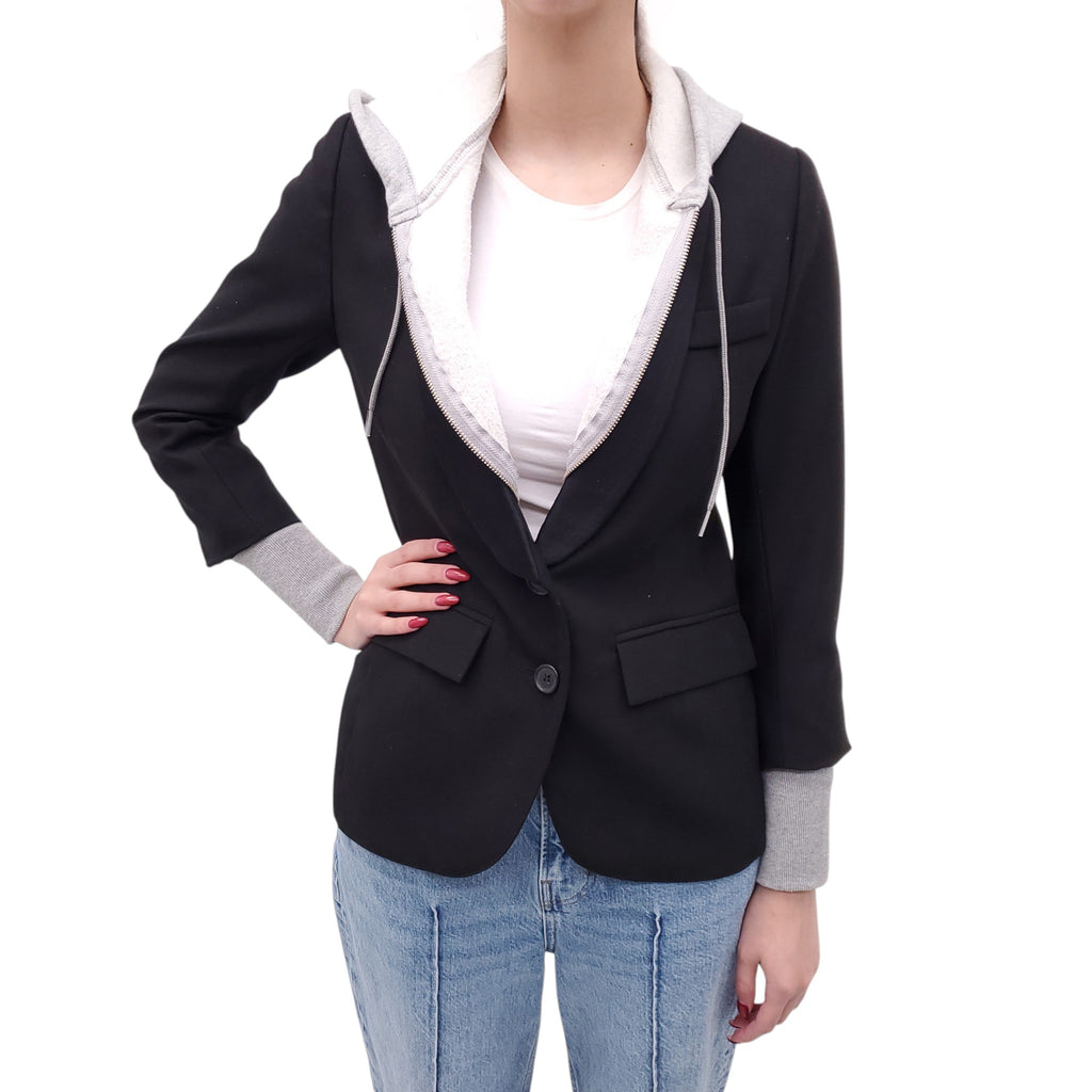 SMYTHE X ROOTS COLLABORATION BLAZER - SIZE 4