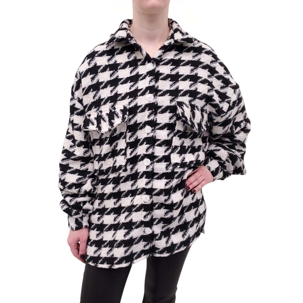 STORETS HOUNDSTOOTH JACKET - SIZE S/M