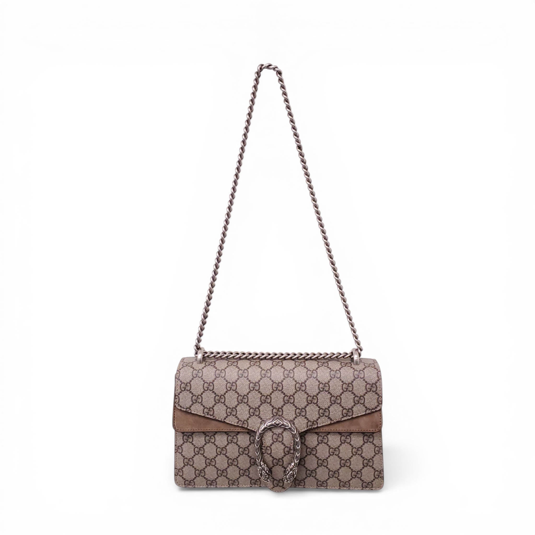 GUCCI TAUPE MEDIUM DIONYSUS BAG