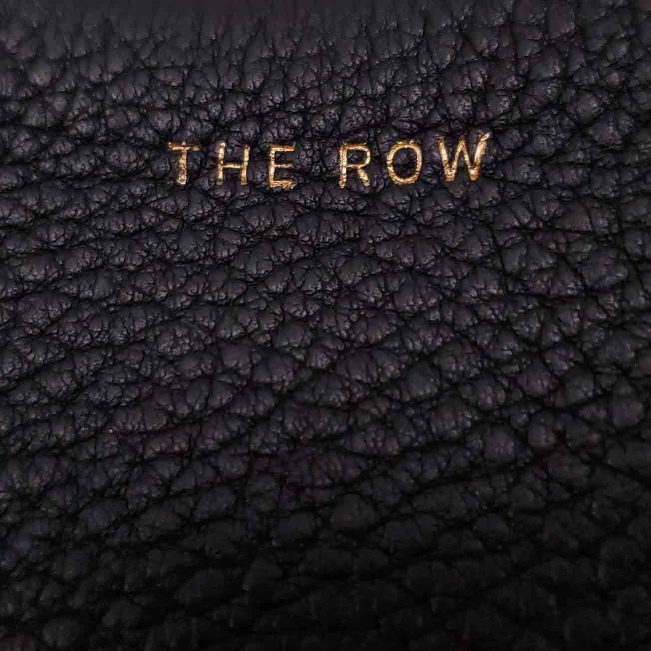 THE ROW LARGE BLACK TOTE BAG