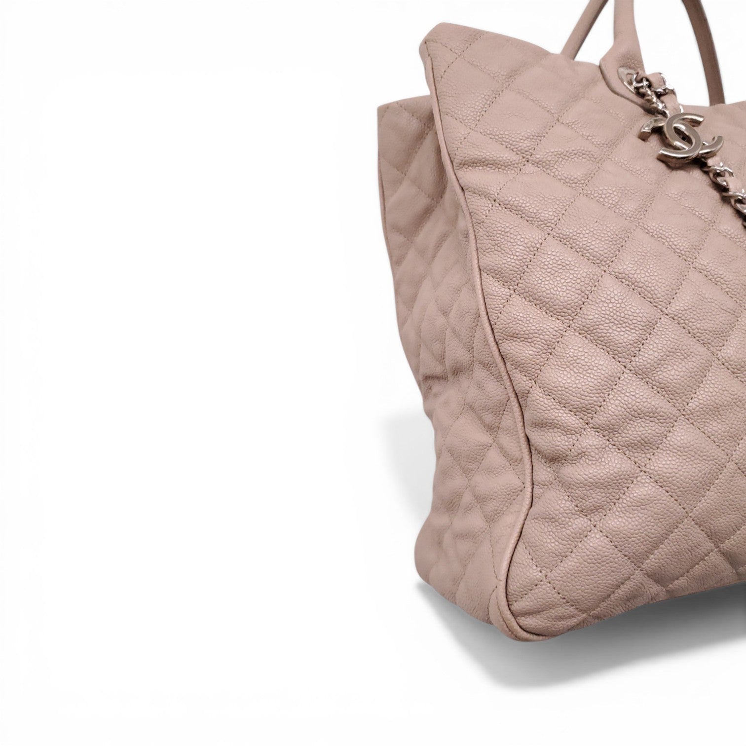 CHANEL NUDE CAVIAR TOTE BAG