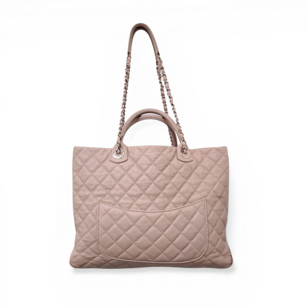 CHANEL NUDE CAVIAR TOTE BAG