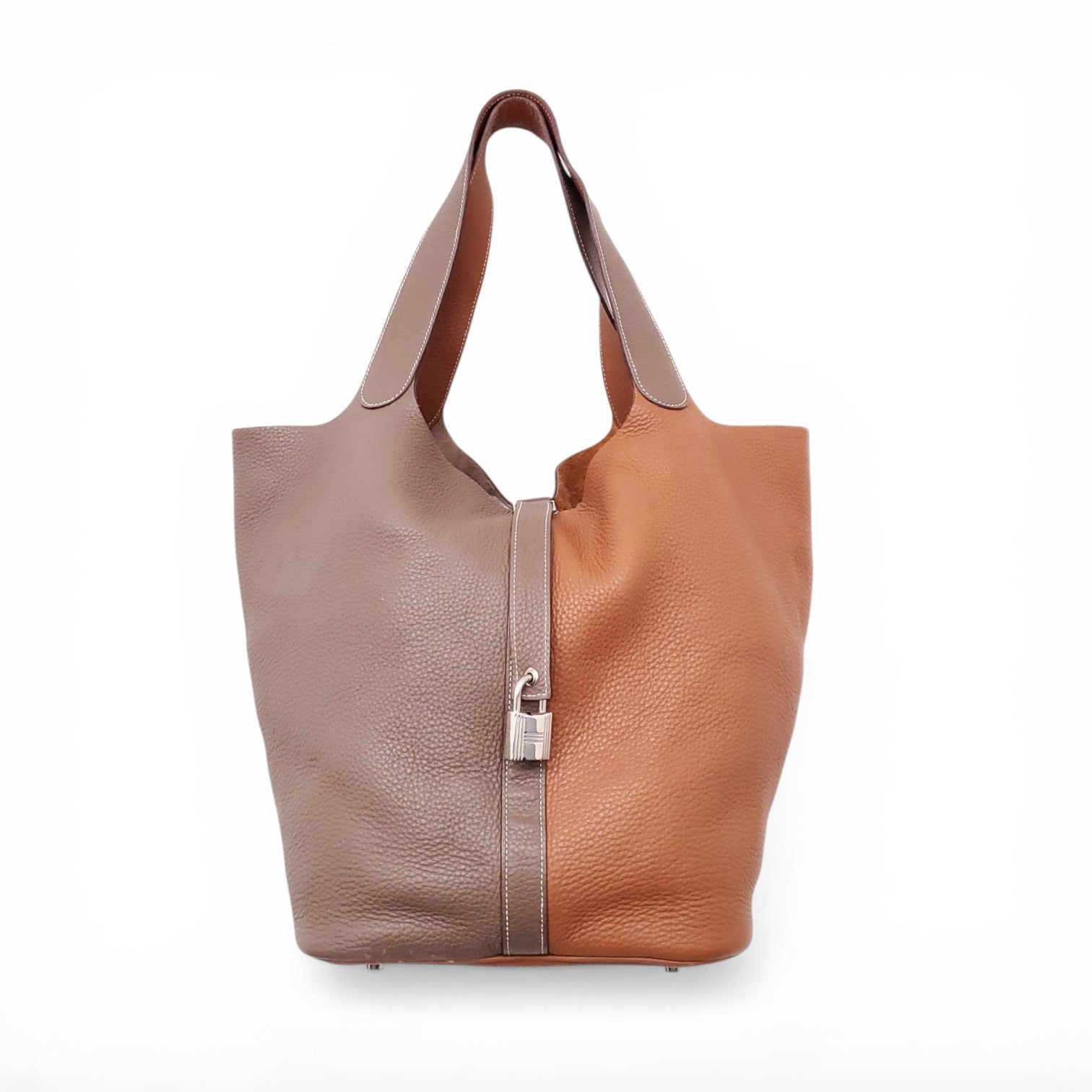 HERMÈS BICOLOUR CLEMENCE PICOTIN LOCK 33 BAG