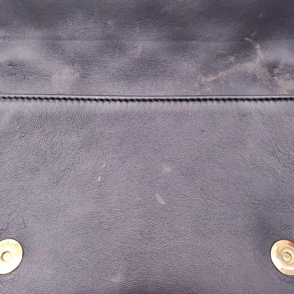 LOUIS VUITTON BLACK POCHETTE COUSSIN CROSSBODY BAG