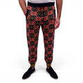 GUCCI GG PSYCHEDELIC-JACQUARD KNIT WOOL TROUSERS - MEN'S SIZE S