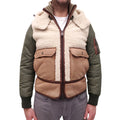 MONCLER DELAGRANGE SHEARLING JACKET - MEN'S SIZE 2 (S)