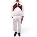 GUCCI WHITE VELOUR 2-PIECE SET - MEN'S SIZE M/L