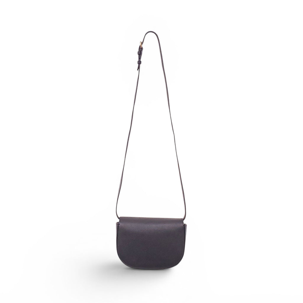 BALENCIAGA BLACK LOGO CROSSBODY BAG