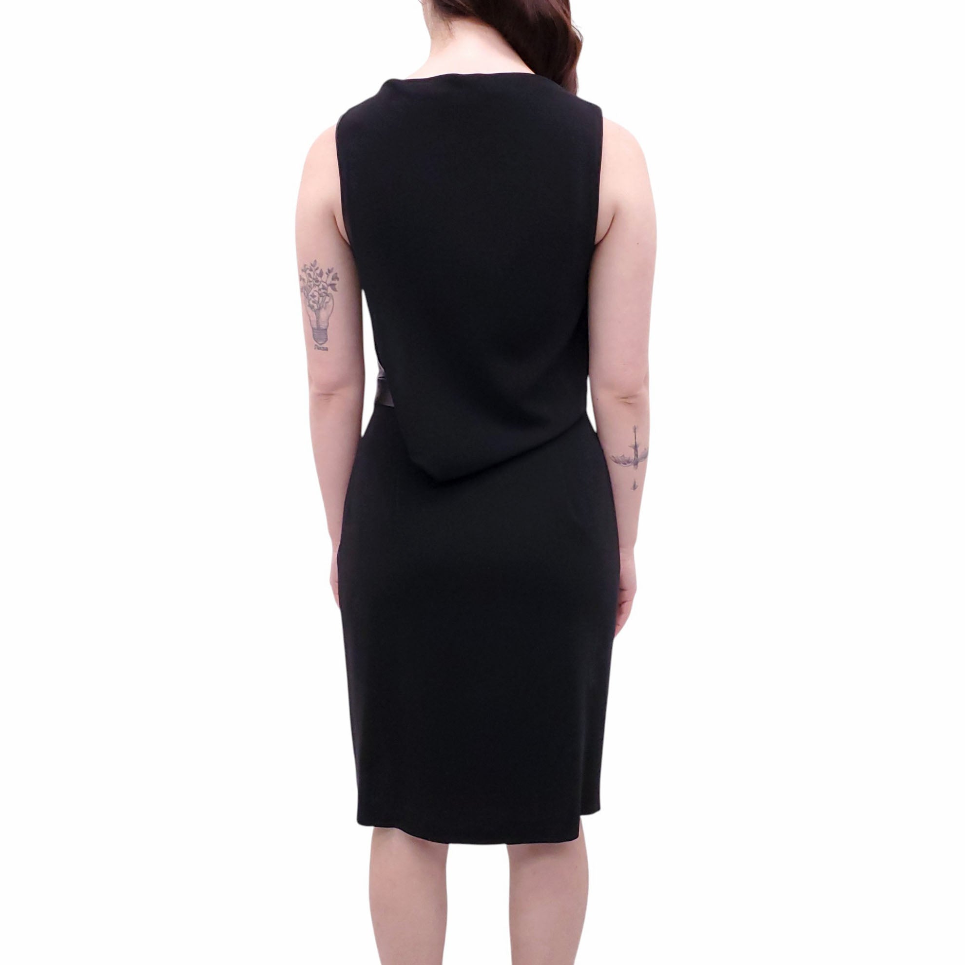 alexander wang black leather dress Leather mini dress Alexander Wang Black size 6 US in Leather