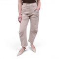 NILI LOTAN CREAM CORDUROY 'SHON' PANTS - SIZE 00P (XXS)