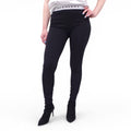 BURBERRY BLACK LOGO LEGGINGS - SIZE M