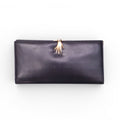 GUCCI VINTAGE LEATHER HAND CLASP WALLET