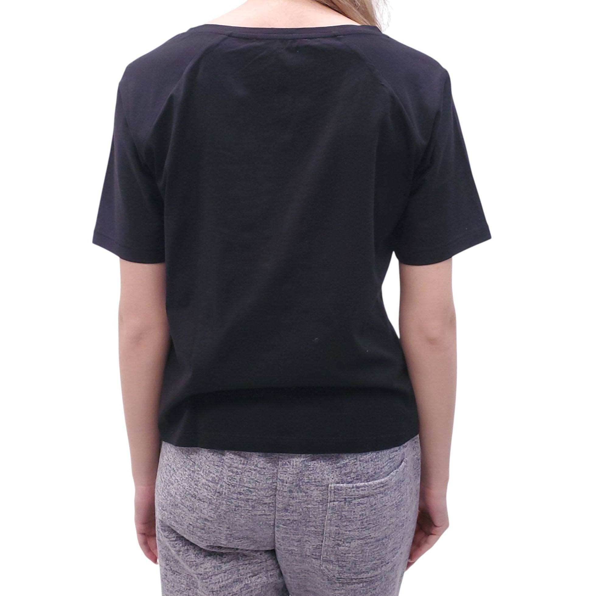 ACNE STUDIOS OVERSIZED BLACK T-SHIRT - SIZE XS