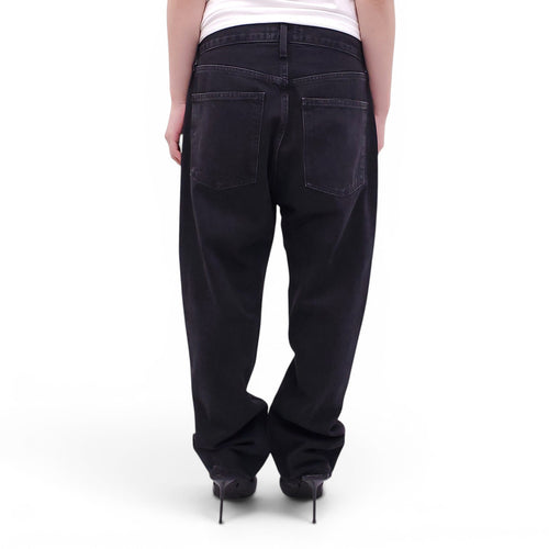 AGOLDE BLACK '90’S CROP' JEANS - SIZE 29